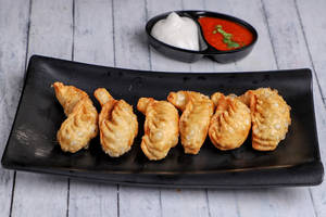 Chicken Fried Momos [6 Pieces]