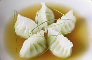 Veg Truffle Oil Edamame Dumplings 5pcs