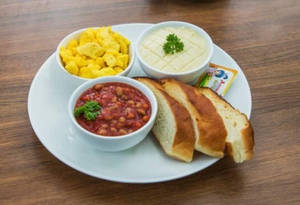 Breakfast Egg Thali