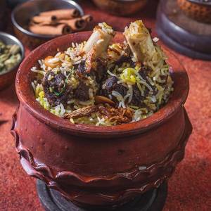 Mutton Yakhni Biryani [Serves 2]