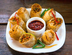 Veg. Spring Roll