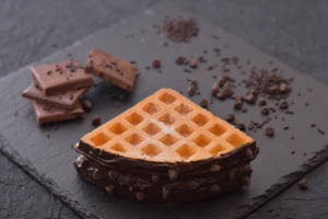 Dark Chocolate Waffle