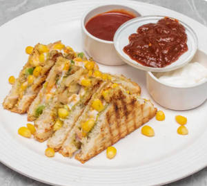 Hot & Spicy Corn Sandwich