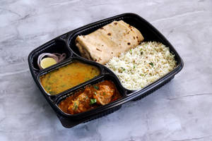 Boneless Special Chicken Masala Meal Thali