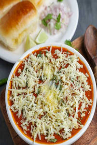 Cheese Pav Bhaji