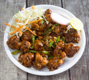 Mushroom Manchurian