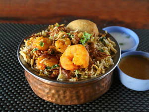 Prawns Biryani