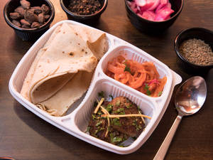 Mutton Kebab + Rumali Roti + Salad          
