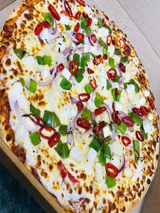 Paneer Schezwan Pizza