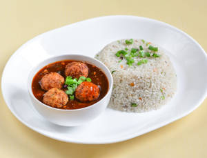 Veg Manchurian Rice