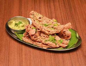 Bombil Fry(serves with onion,chutney)