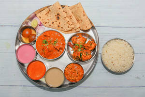Suryawanshi Chicken Thali