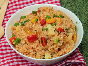 Herbed Rice With Mixed Vegetables