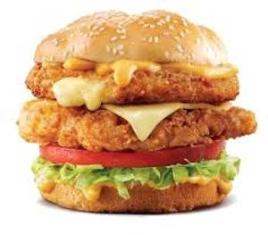 Double Chicken Burger