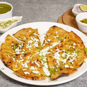 Paneer Bhurji Paratha