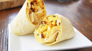 Egg And Chicken Wrap