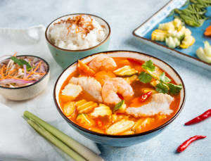 Seafood Tamarind Curry Combo