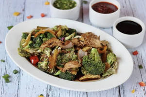 Prawns Chilli Oyster Dry