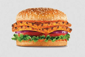 Double Paneer Smoked House Burger