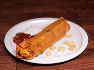 Cheese Chilli Garlic Paneer Frankie