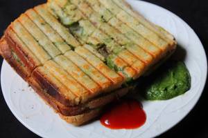 Veg Grilled Sandwich 2 Layers