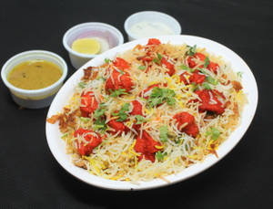 Chilli Chicken Biryani