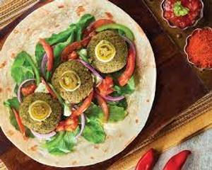 Hara Bhara Kebab Wrap