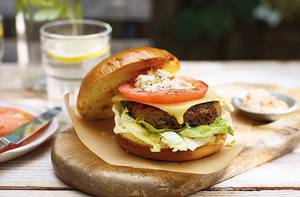 Veg King Burger with Cheese