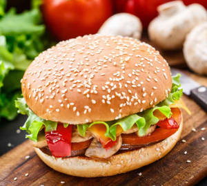 Spicy Veg Burger