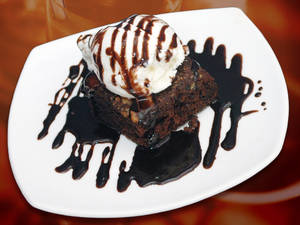 Mt. Brownie Sundae (Eggless)