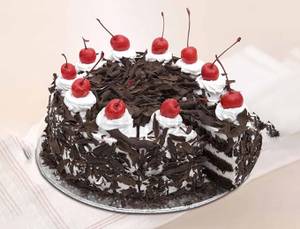 Black Forest Eggless Cake