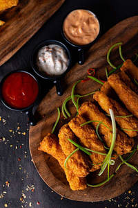 Fish Finger With Tartar Sauce
