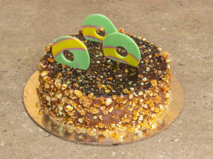 Fudge Almond Cake