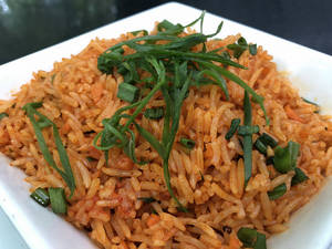Schezwan Fried Rice Veg.