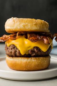 Cheesy Chicken Burger