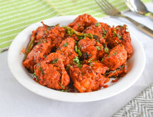 Chilli Chicken Dry with Bone