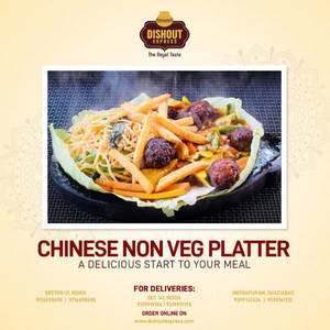 Chinese Non Veg Platter