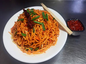 Veg Sichuan Noodles