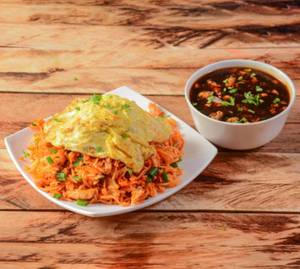 Chicken Triple Fried Rice    