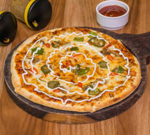 Medium Spicy Paneer Pizza                                                                                             