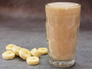 Red Banana Milkshake
