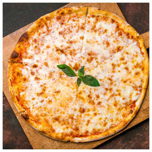 Combo: Margharita Pizza + Portion Of Cheesy Fries / Classic Garlic Bread / Mint Mojito