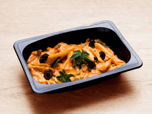 Roasted Chicken Sizzler Pasta