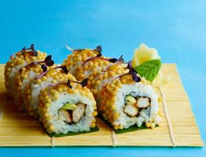 Crispy Chicken Sushi Roll