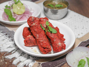 Mutton Seekh Kebab (4 Pcs)
