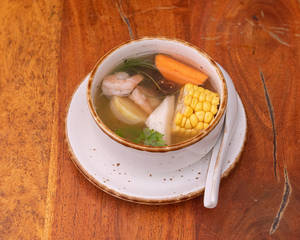 Prawn Cantonese Herb Soup