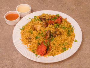 Kolkata Chicken Dum Biryani