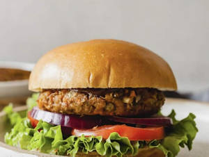 Double Veg N Crisp Burger