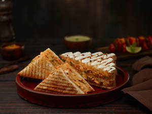 Paneer Tandoori Mayo Grill Sandwich               