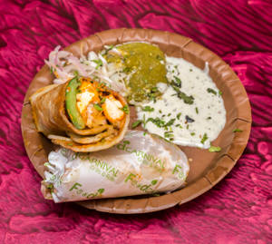 Paneer Tikka Roll